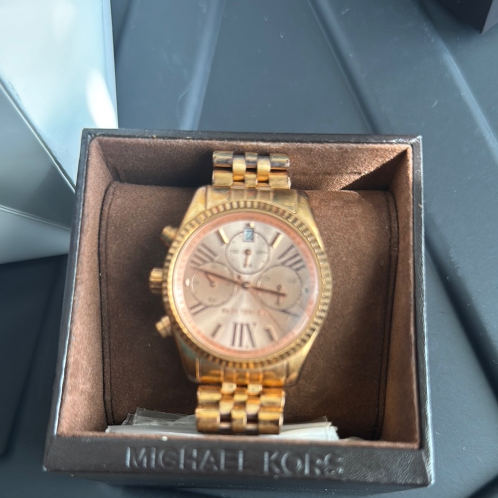 Michael Kors Rose Gold Watch
